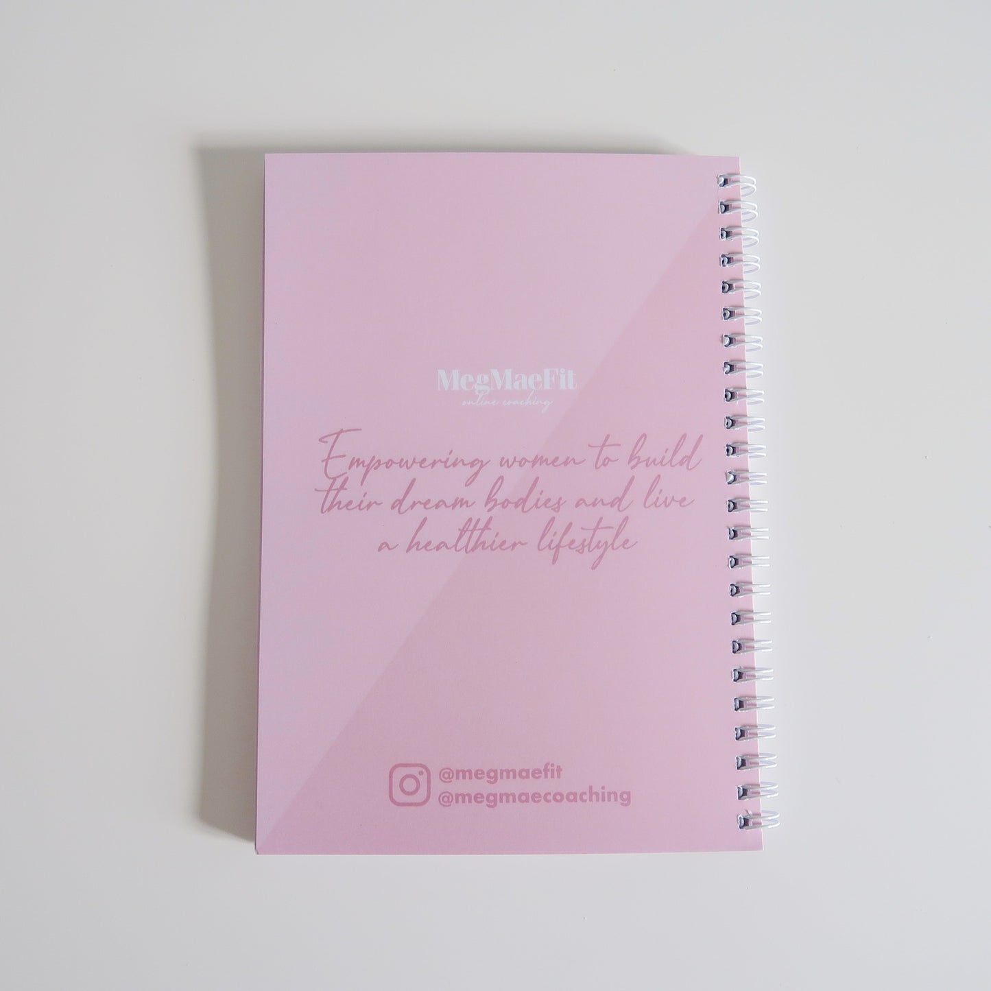 Workout Logbook Pink