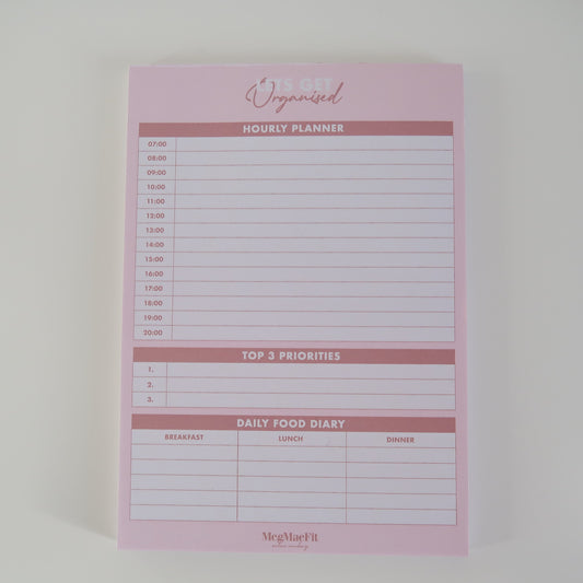Daily Tear Away Planner