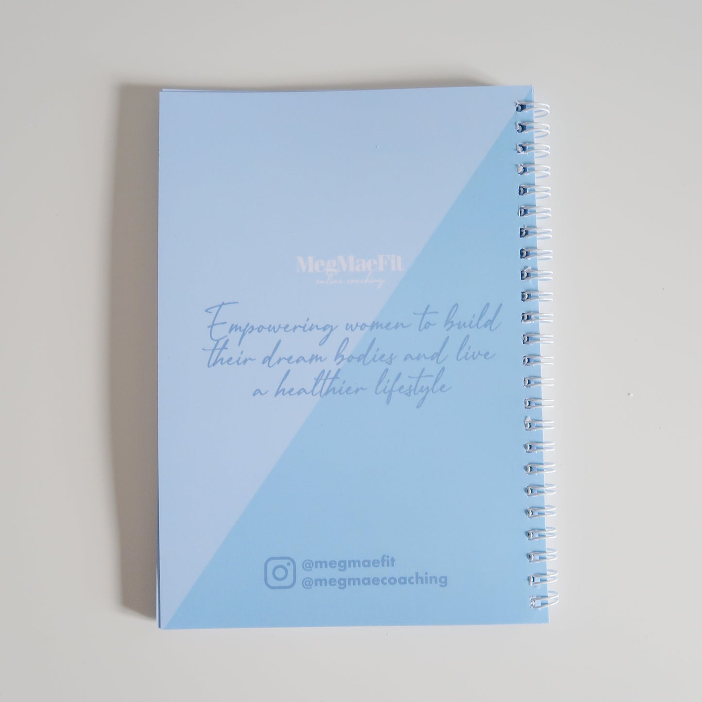 Workout Logbook Blue