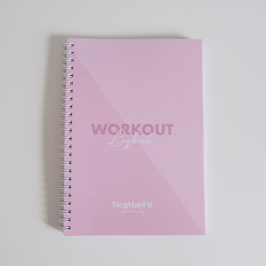 Workout Logbook Pink